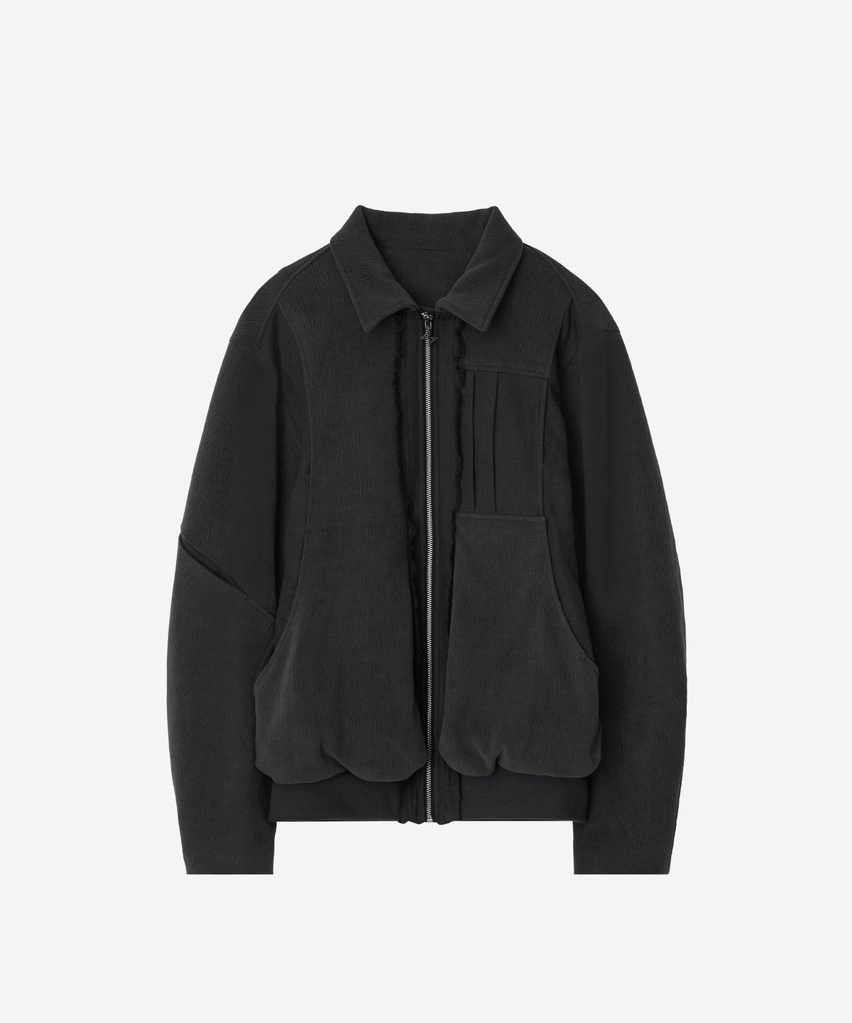 비엘알(BLR) Multi Pockets Heavy texture with Linen Jacket