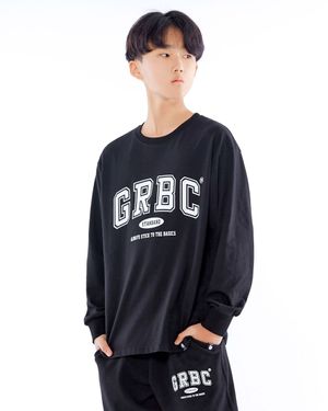 주니어 GRBC 스탠다드 오버핏 긴팔티 JLT-J953 black