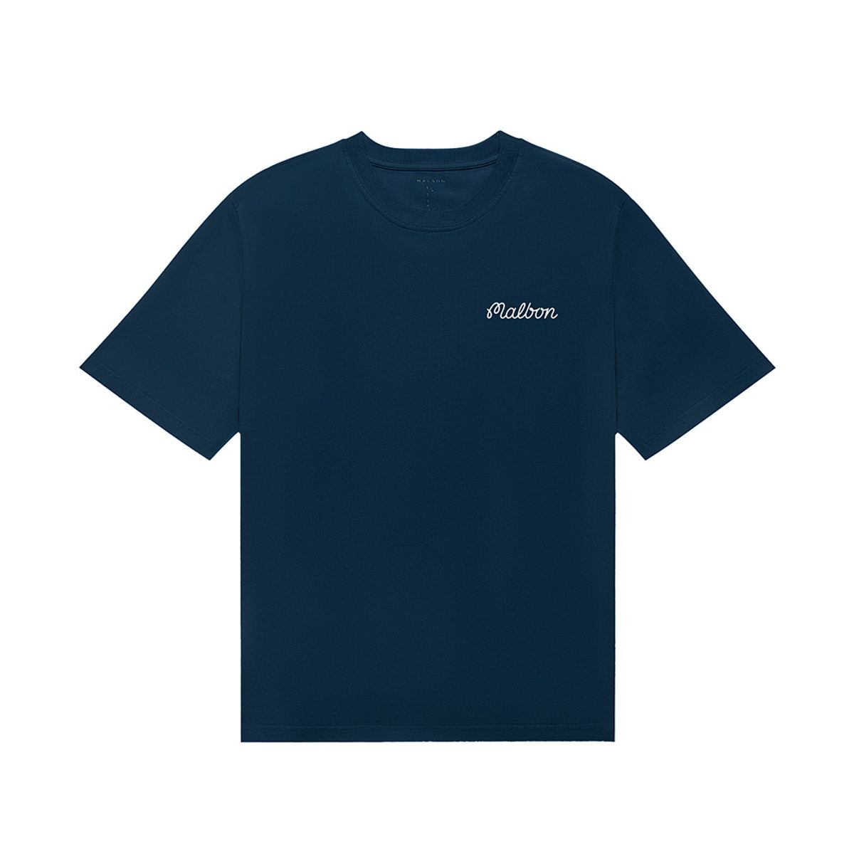 말본 골프(MALBON GOLF) [SUMMER COLLECTION] 레크레이션 라운드 티셔츠 NAVY (MAN)