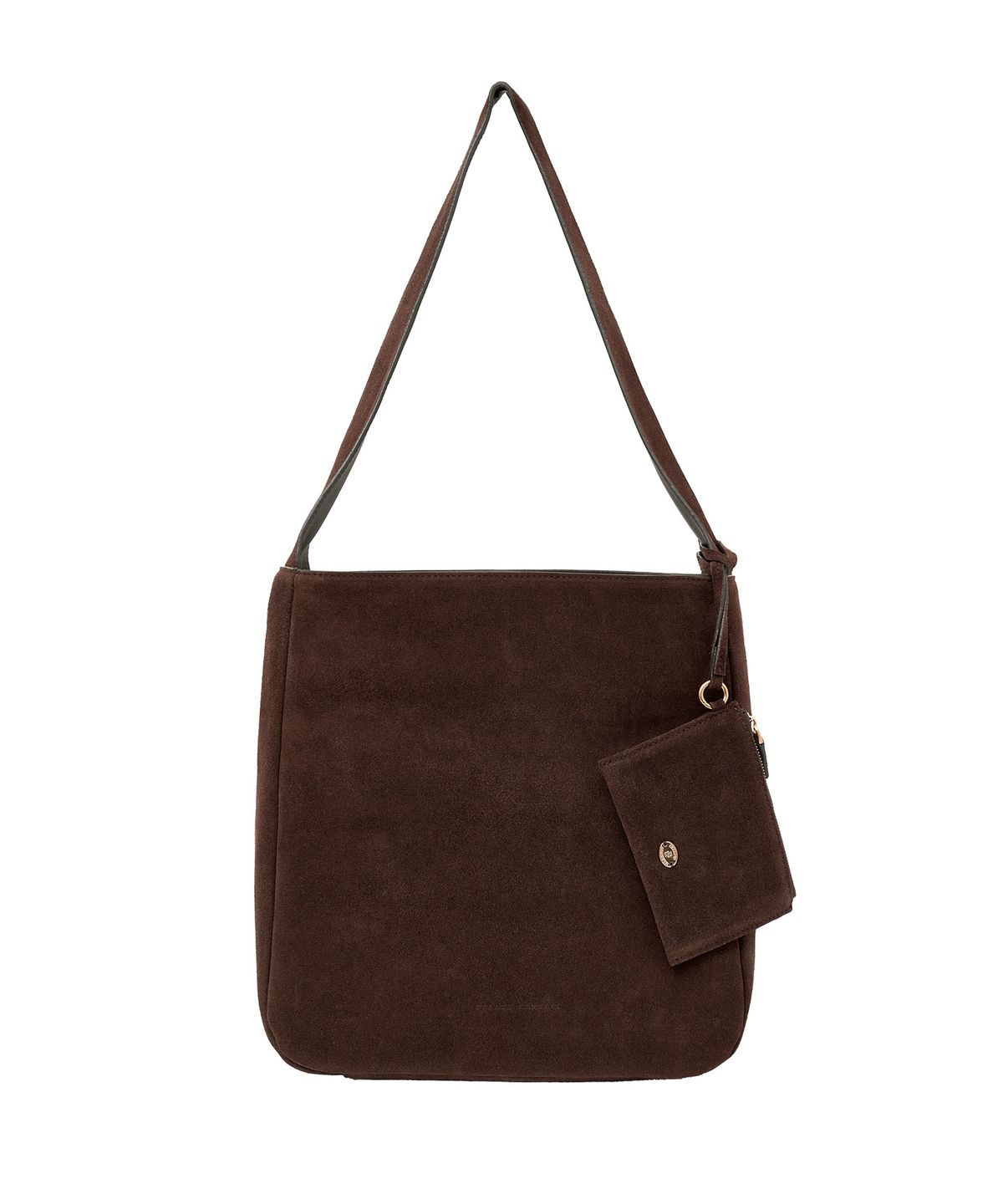 시야쥬(SIYAZU) SIAC3088 Suede Piren Bag_Brown