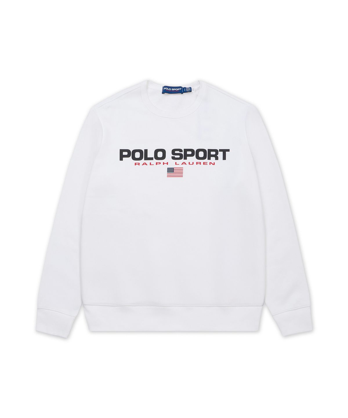 폴로 랄프 로렌(POLO RALPH LAUREN) 폴로 스포츠 플리스 스웨트셔츠-화이트
