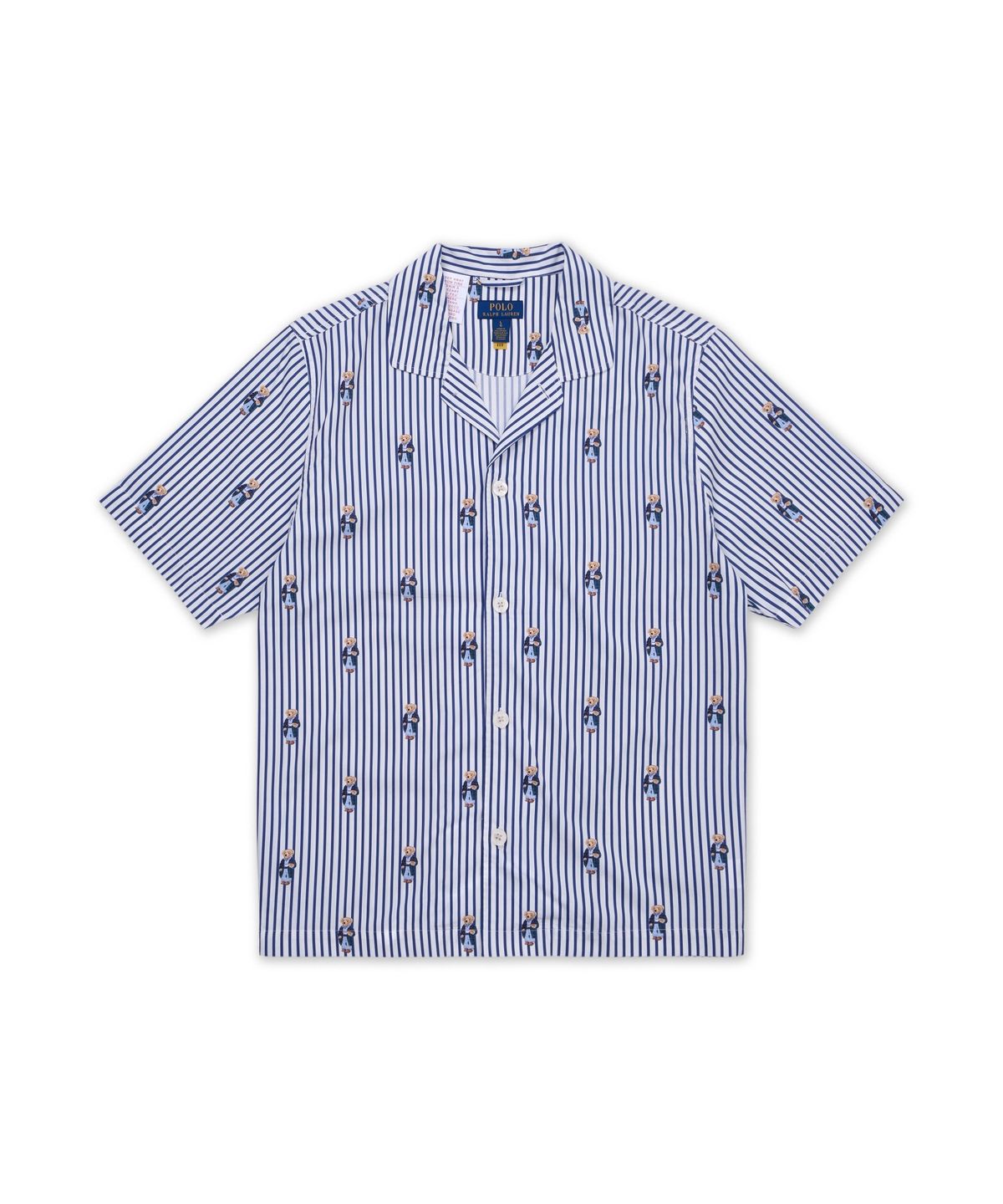 폴로 랄프 로렌(POLO RALPH LAUREN) 스트라이프 코튼 파자마 세트-멀티 컬러