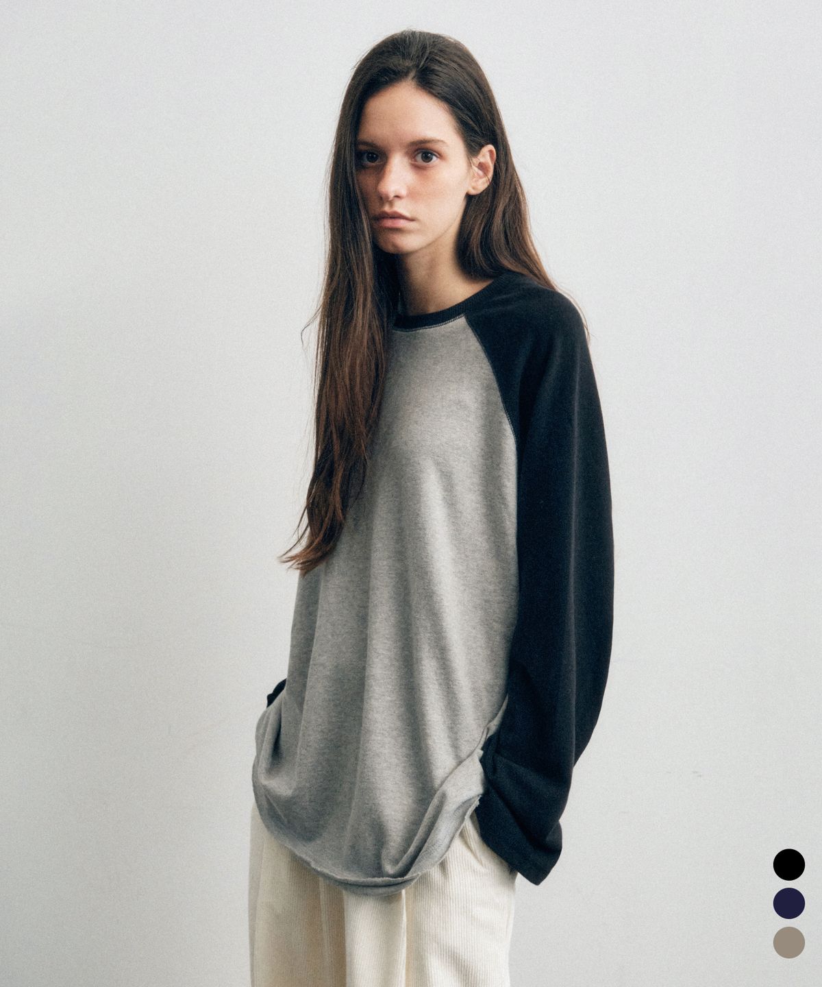 씨타(CITTA) Soft Cotton Relaxed Raglan T-Shirt_CTT391(3color)