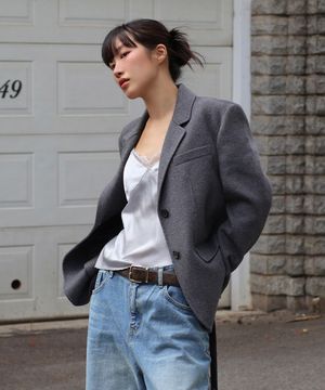 에일린 울 핸드메이드 자켓 / AILEEN WOOL HANDMADE JACKET_3colors