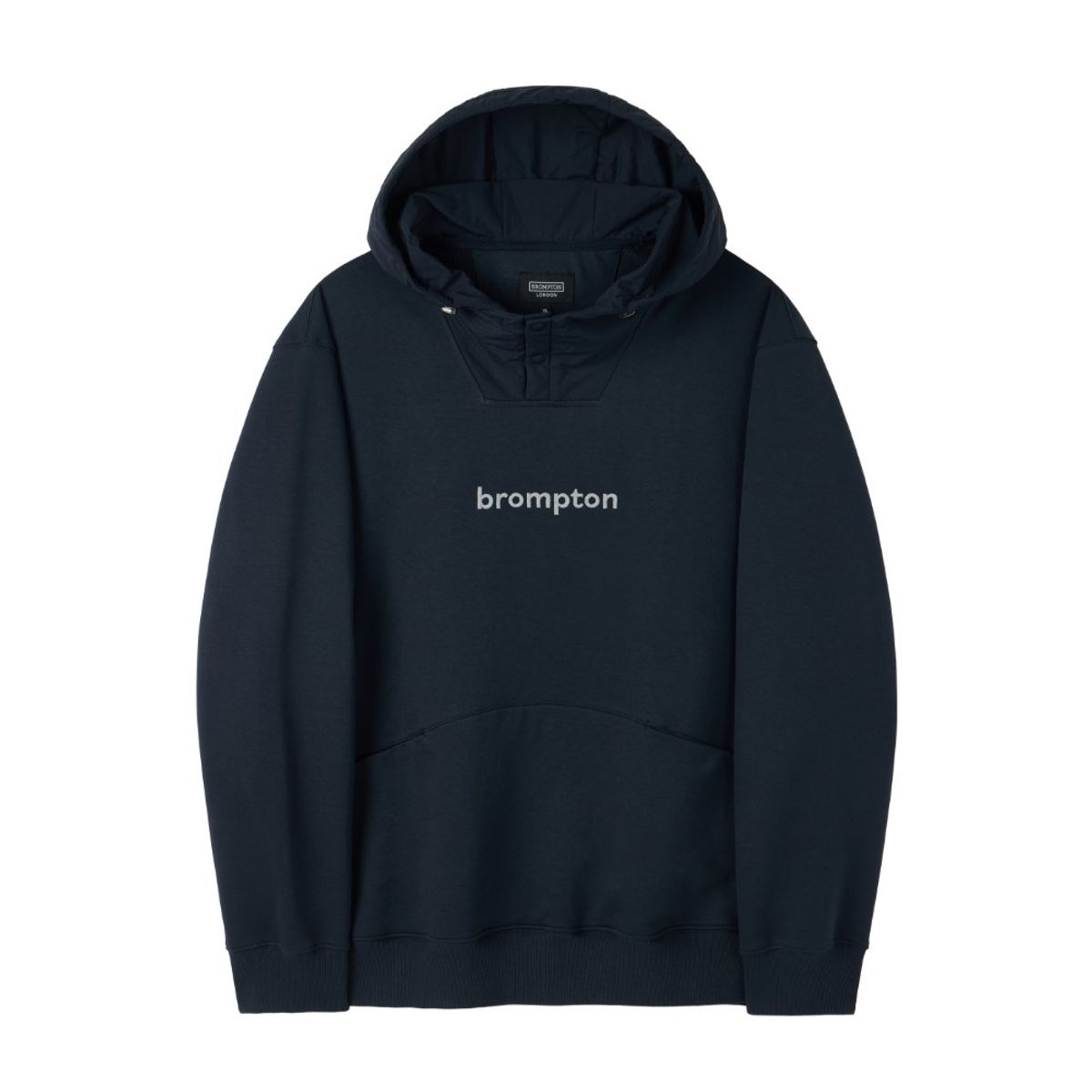 브롬톤 런던(BROMPTON LONDON) REFLECTIVE JERSEY HOOD - D/NAVY (P253UHD162)