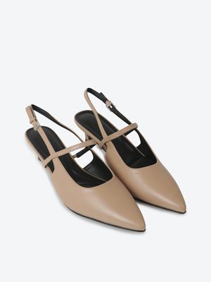 밴딩 메리제인 슬링백 (4cm) HPWWVFF803