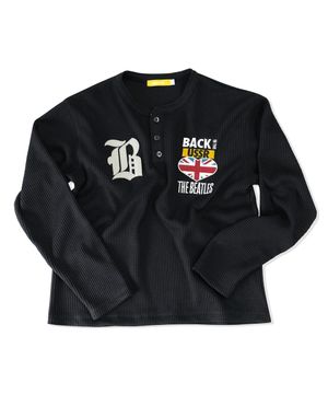 [비틀즈] 와플턴 헨리넥 티셔츠(블랙)