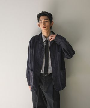 Hermit Garment Coverall Jacket (Smoky indigo)