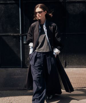 Urban Field Maxi Safari Coat_CTO143(Black)