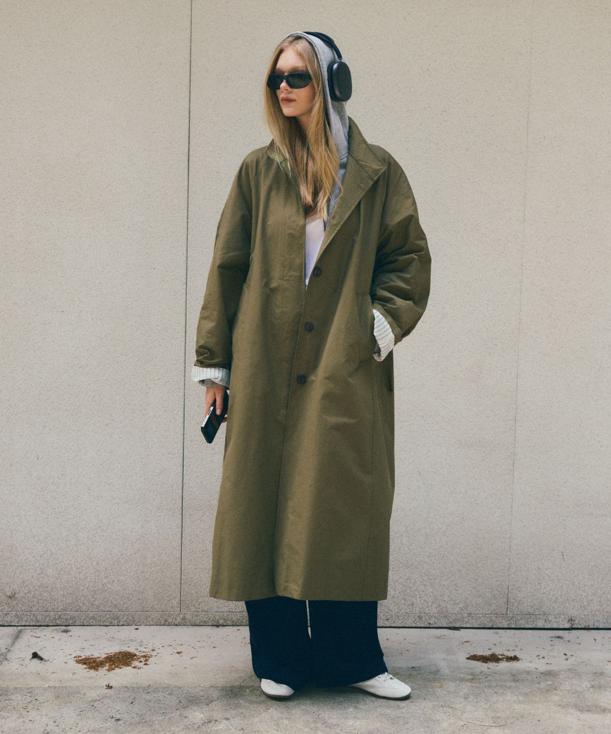 씨타(CITTA) Urban Field Maxi Safari Coat_CTO143(Khaki)