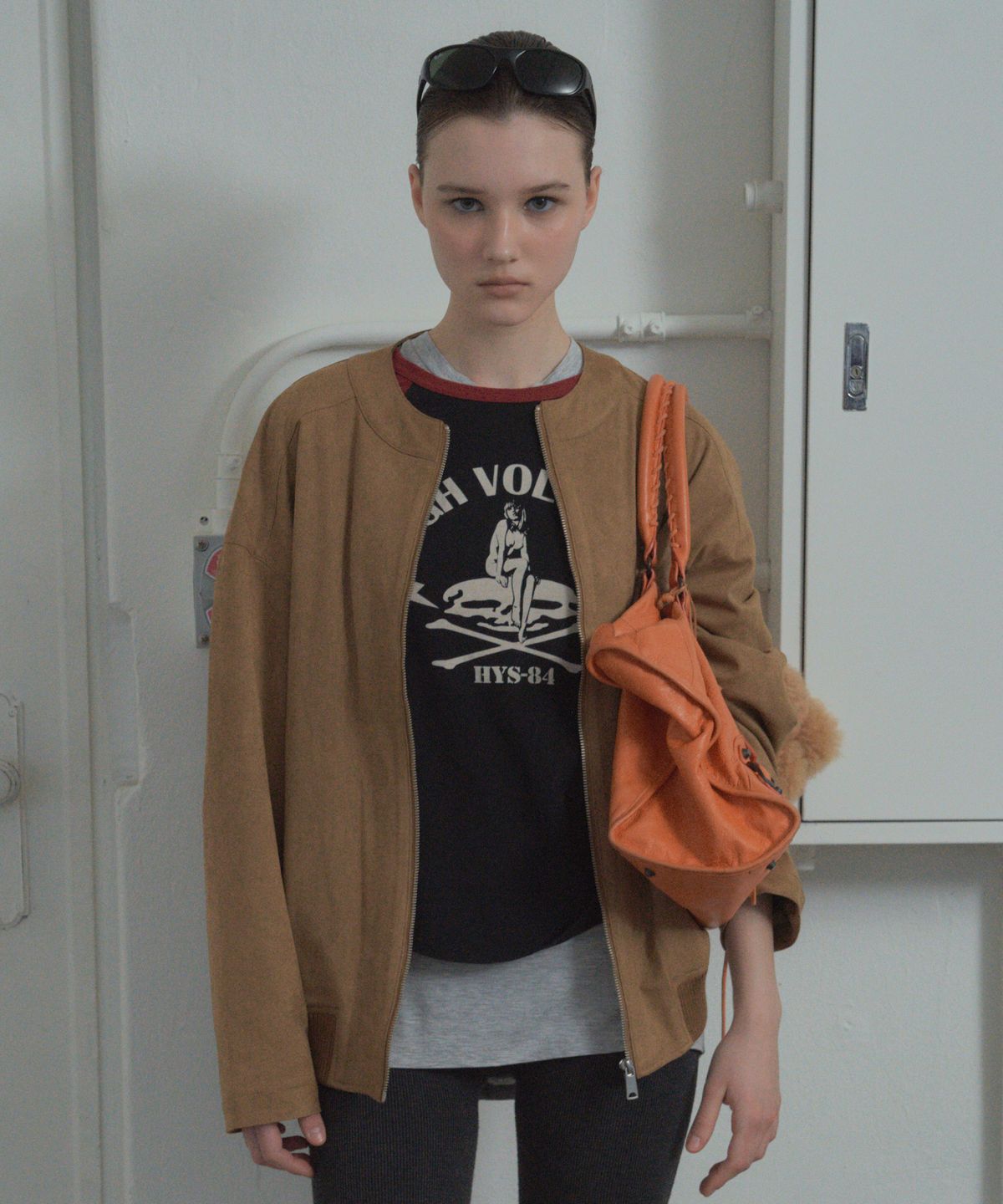 씨타(CITTA) Suede OverFit Blouson Jacket_CTO139(3color)