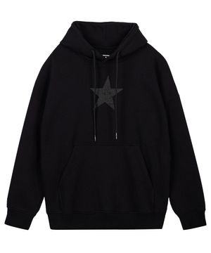 크로스 스타 후드 블랙