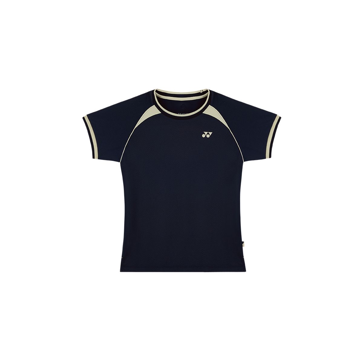 요넥스(YONEX) 255TS022F 미드나이트 네이비 여성용 암홀 컬러 배색 테니스 게임웨어