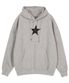 크로스 스타 후드 그레이