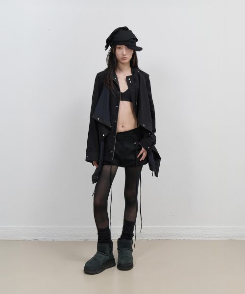 오호스(OJOS) Micro Wool Shorts / Black - 사이즈 & 후기 | 무신사