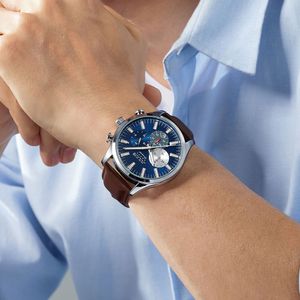 JAH-156 크로노 멀티 남성시계