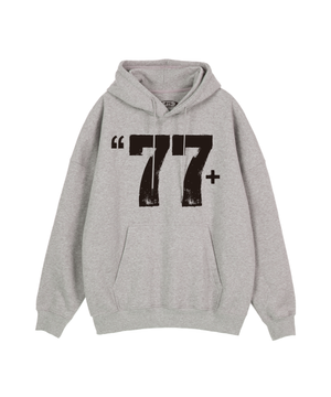 럭키 77 후드 그레이