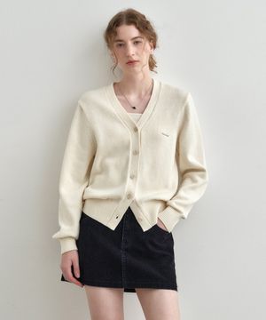 소프트 코튼 V넥 가디건 MDCD054_5 Colors