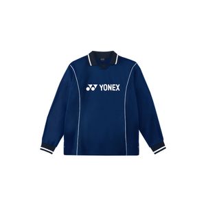 255TL004U 네이비 블루 남녀공용 파이핑 디테일 오버핏 긴팔 티셔츠