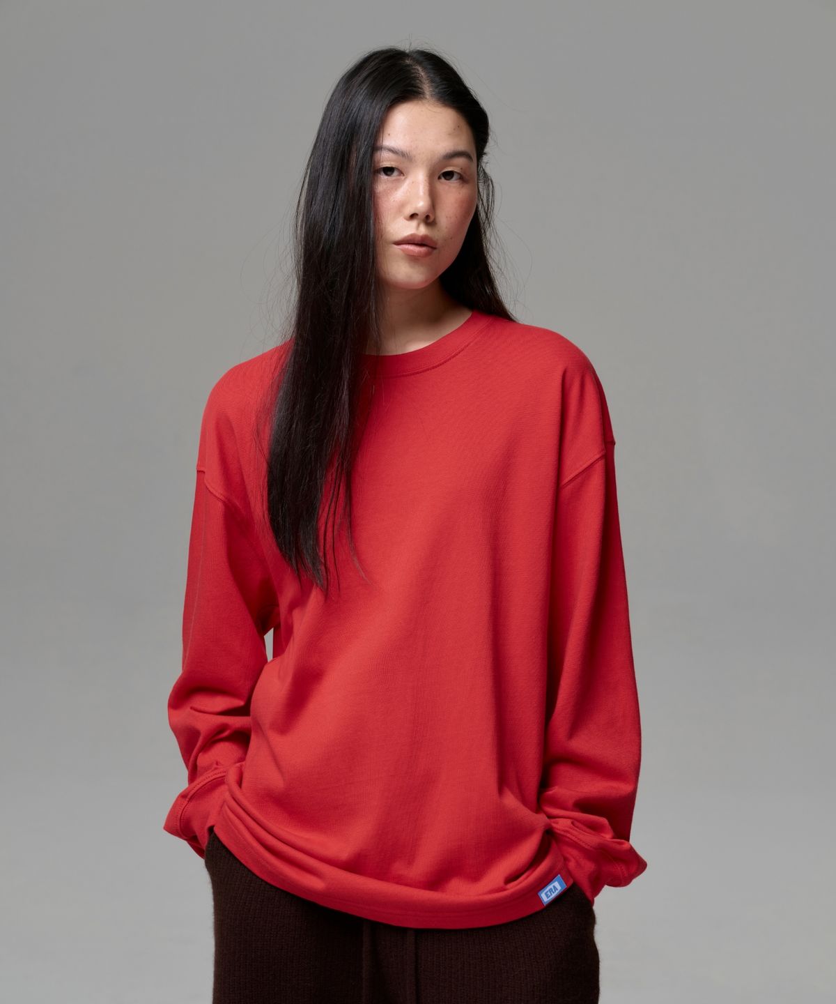 이알에이(ERA) UNISEX ERA SHOULDER LOGO T - RED
