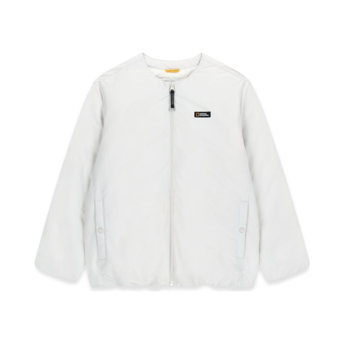 내셔널지오그래픽 키즈(NATIONAL GEOGRAPHIC KIDS) K254UPD901 미니멀 경량 패딩 점퍼 CRYSTAL BEIGE