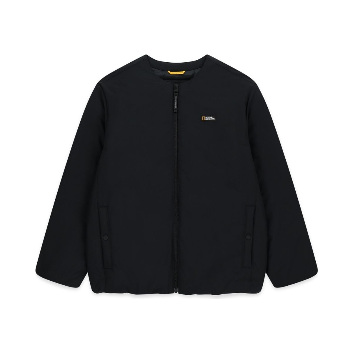 내셔널지오그래픽 키즈(NATIONAL GEOGRAPHIC KIDS) K254UPD901 미니멀 경량 패딩 점퍼 CARBON BLACK