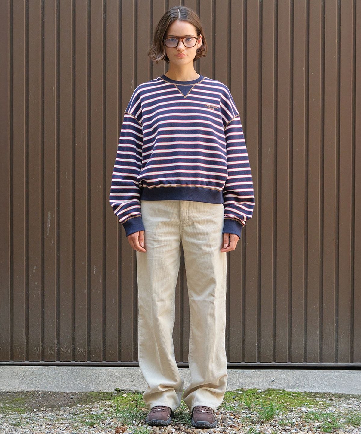 썸웨어버터(SOMEWHEREBUTTER) Sander Corduroy Pants - Cream