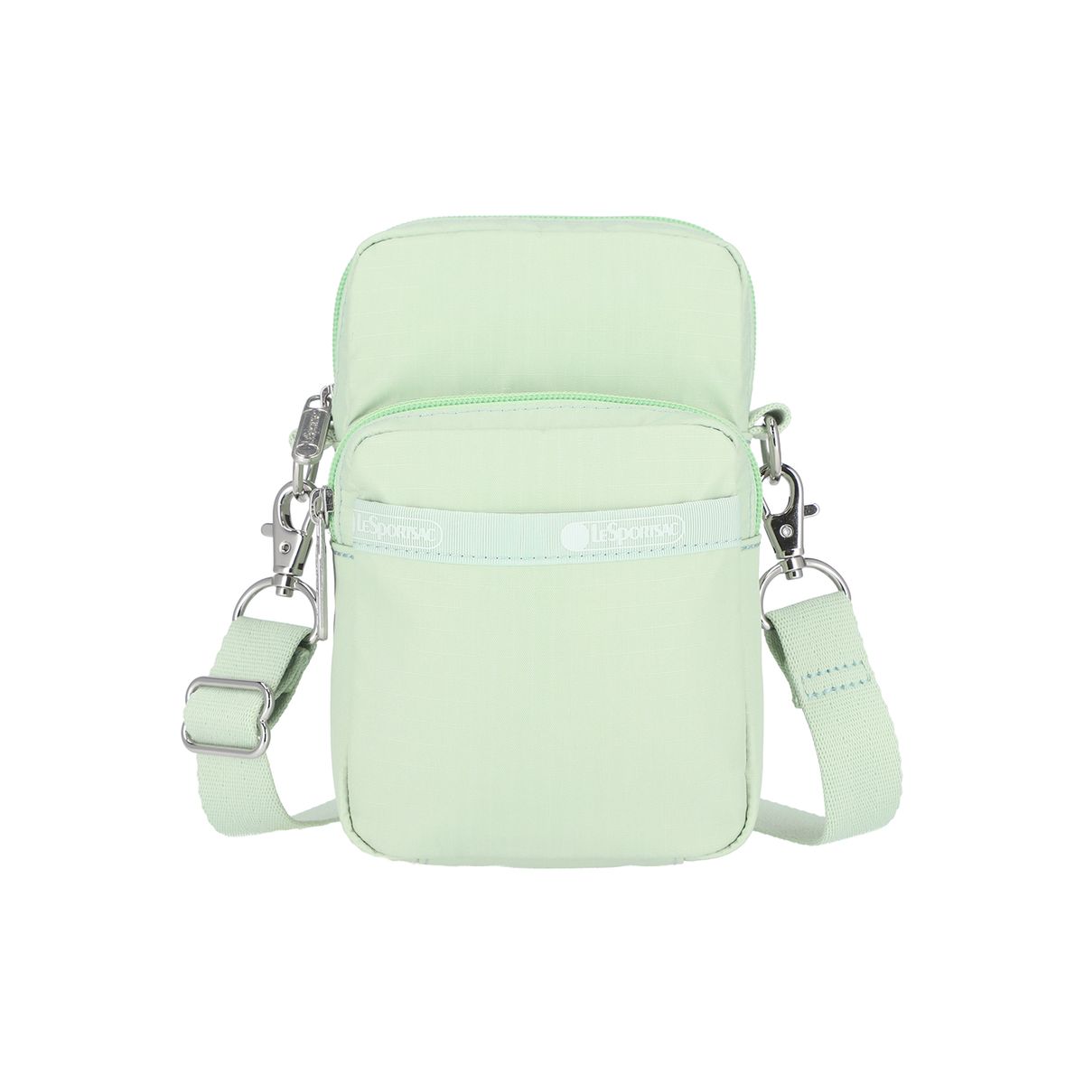 레스포색(LESPORTSAC) 클래식 프로스티 그린 미니 폰 크로스백