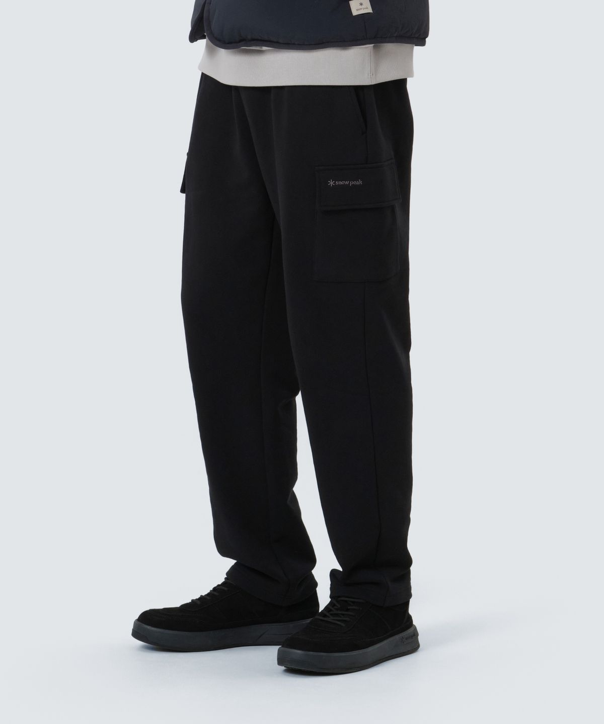 스노우피크 어패럴(SNOWPEAK APPAREL) 랜드 테이퍼드 팬츠 (S25FMFFP62) Black