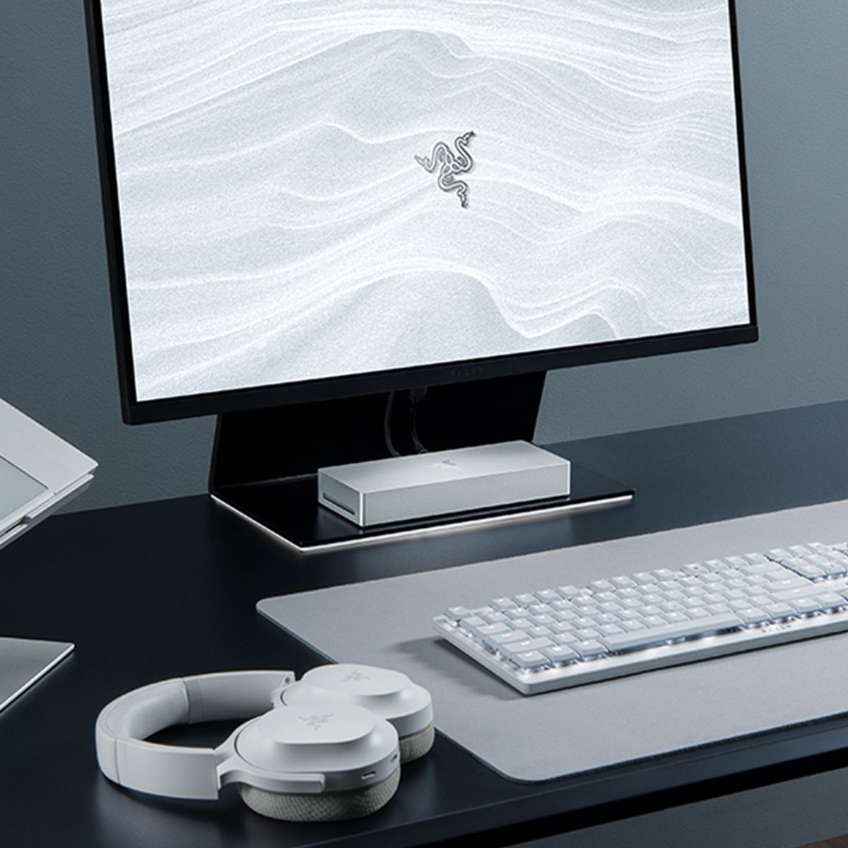레이저(RAZER) 레이저코리아 썬더볼트5독 머큐리 도킹스테이션 C타입 멀티허브 트리플모니터 M4 프로 맥북 호환