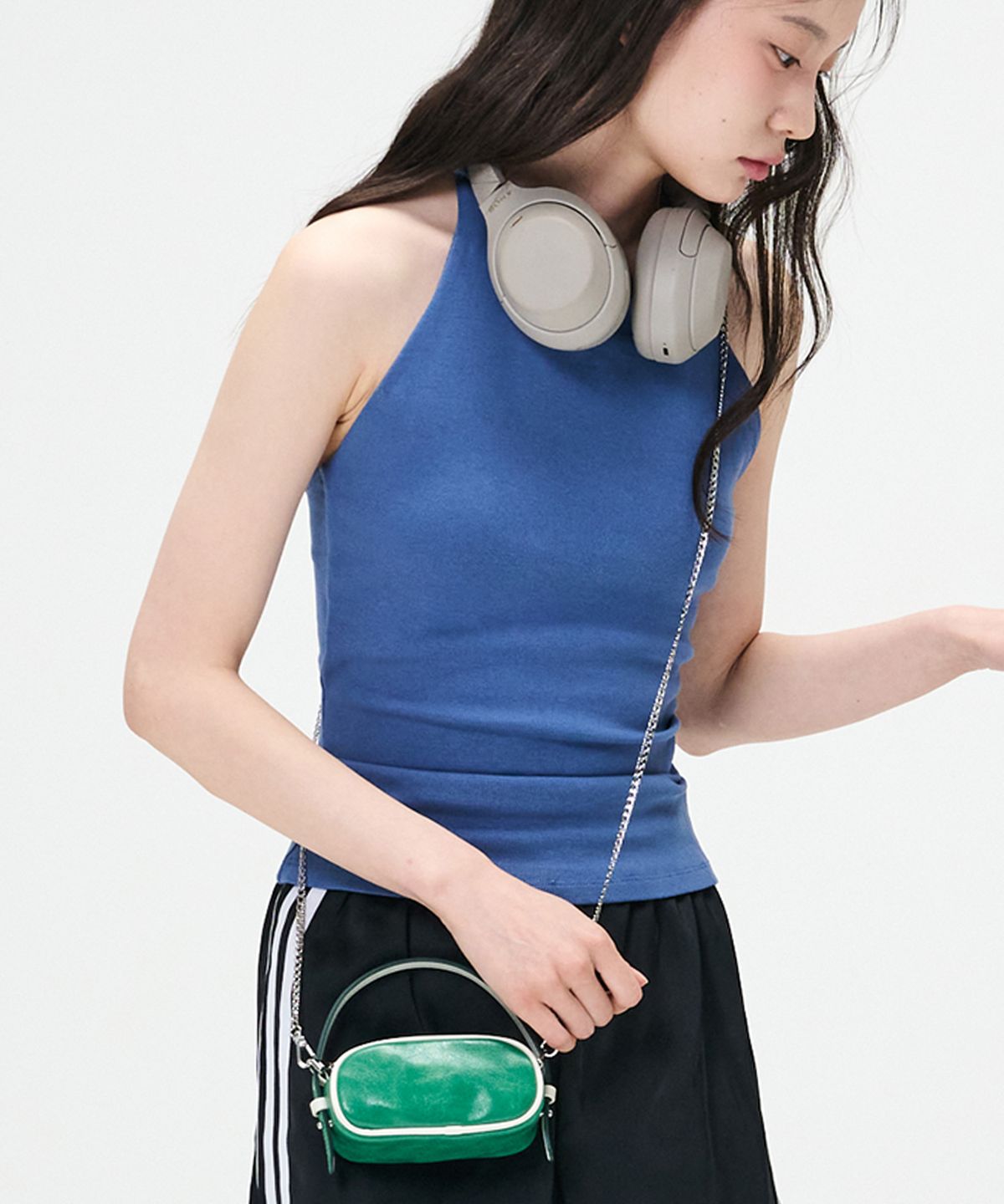 프랙탈1.4(FRACTALONEPOINTFOUR) Pebble Bag Mini [Green]