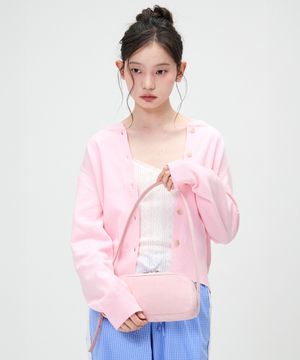 Pebble Bag [Suede Pink]