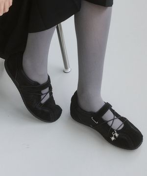 루피 스트링 핑킹 스니커즈 블랙