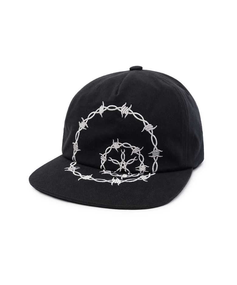 BARBED BALL CAP - BLACK