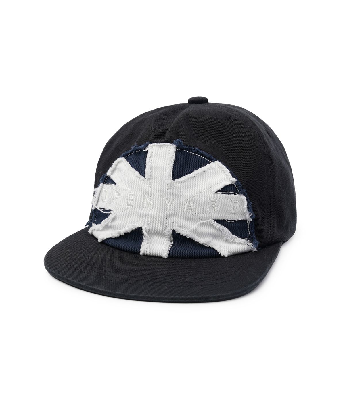 오픈야드(오와이)(OPENYARD(OY)) UNION CUT PATCH CAP - BLACK