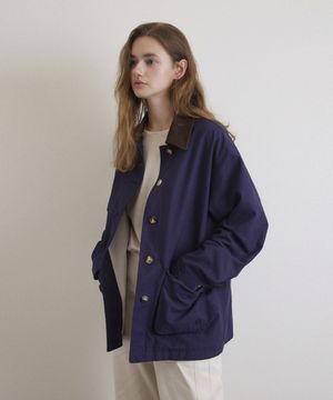 리파인 초어 코튼 자켓_Classic Navy