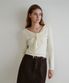 세일러 카라 슬림핏 니트_Vanilla
