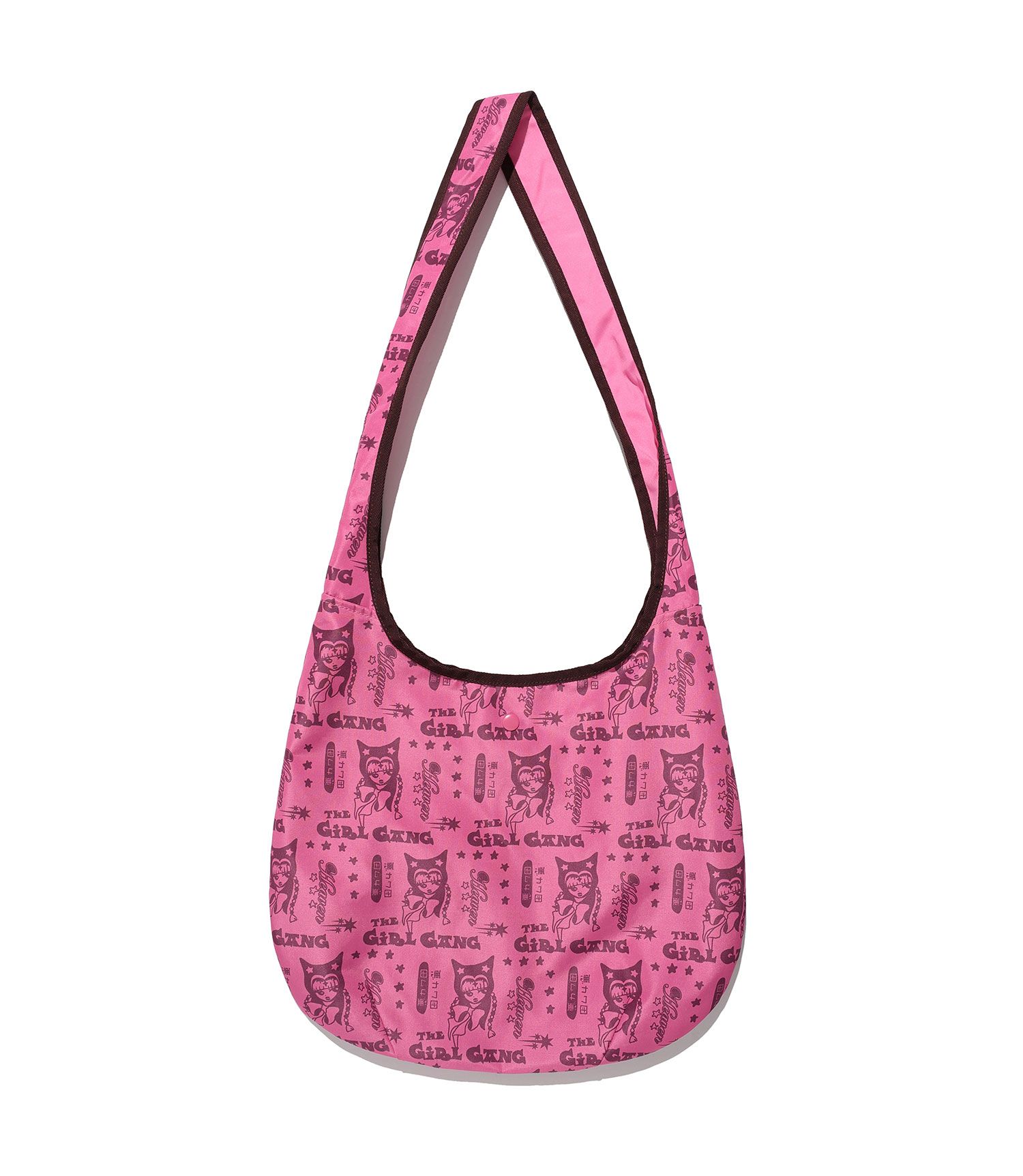 MUSINSA公式 | NICE GHOST CLUB PATTERN PRINTED CROSSBAG_PINK