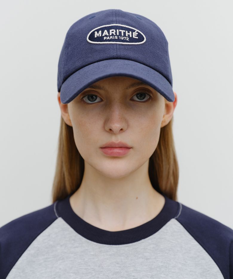 OVAL REGULAR LOGO CAP navy