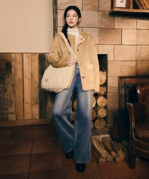 [고윤정 PICK] W WIDE DENIM PANTS blue