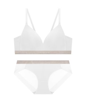 에어로쿨 스파크밴드 노와이어 브라 햄팬티 세트