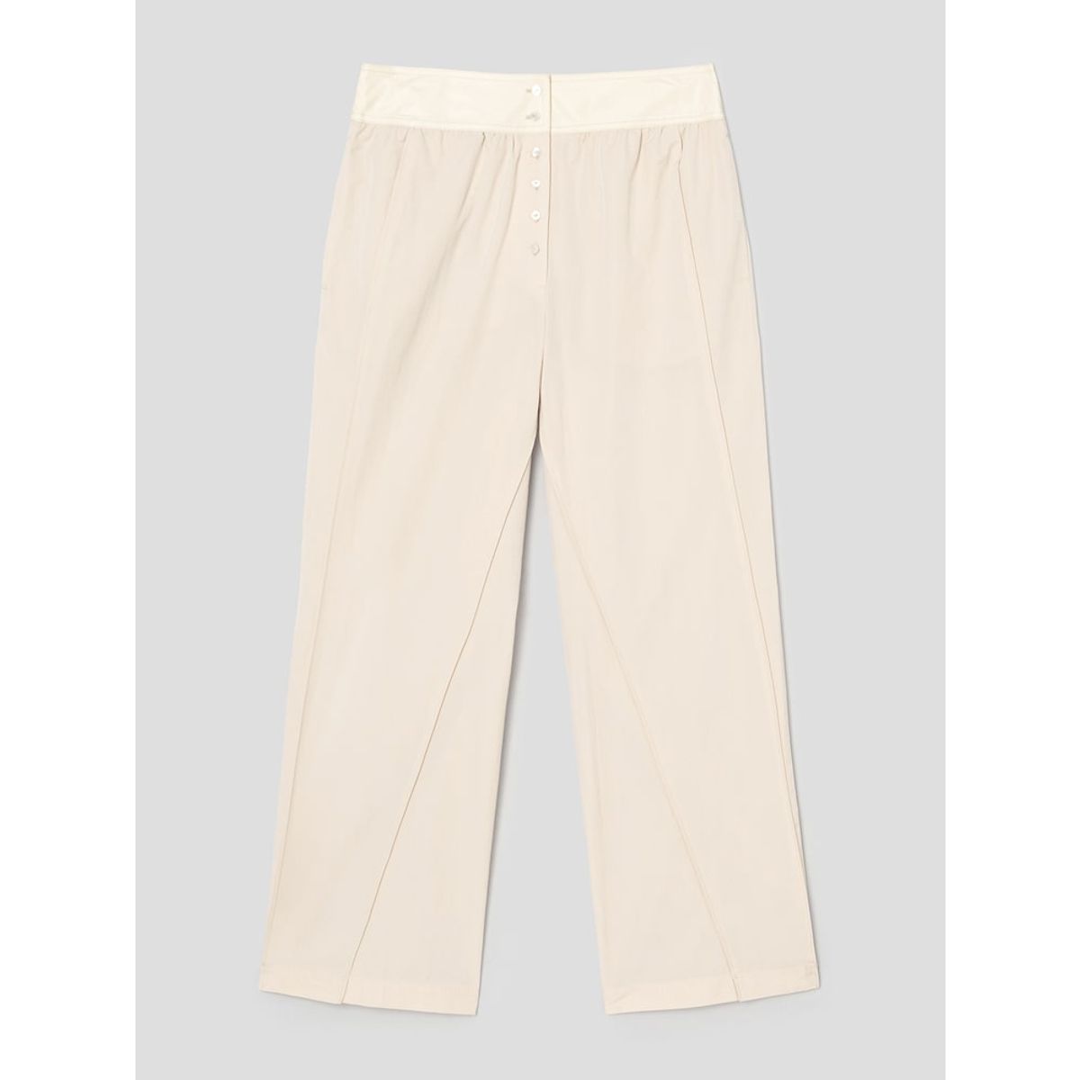 앙개(ANGGAE) Solid Lounge Pants  Ivory