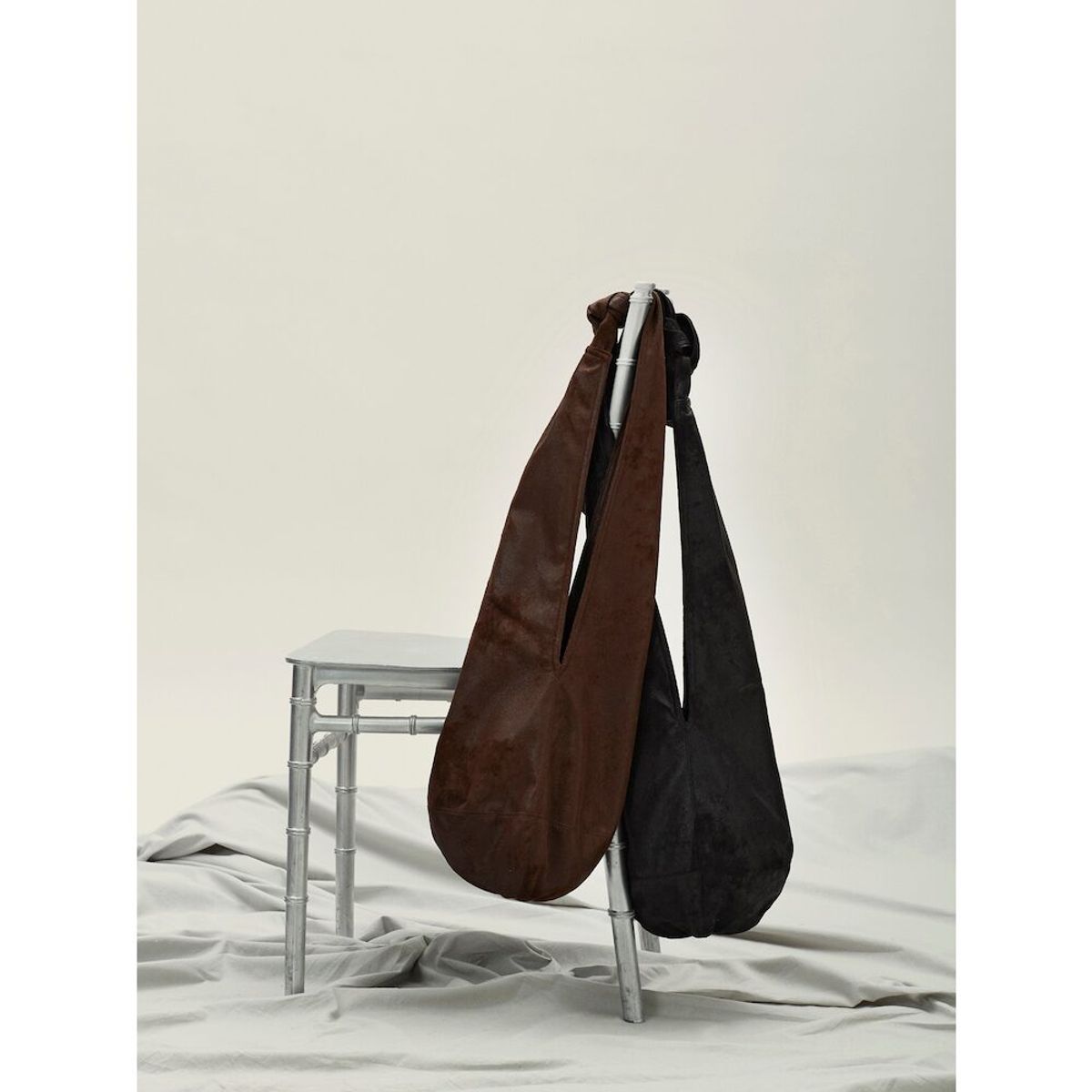 앙개(ANGGAE) Tied Cocoon Sac  Brown