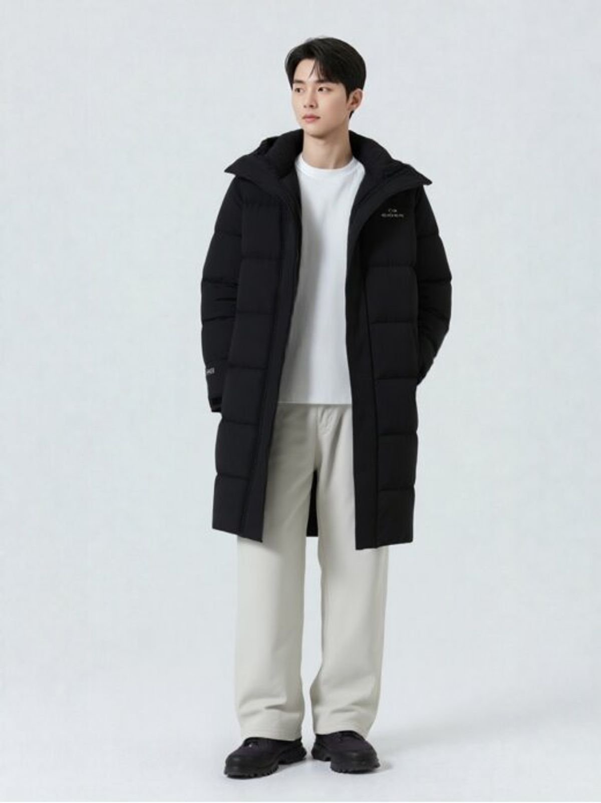 아이더(EIDER) STELOL D (스테롤 D) UNI 롱 다운 자켓_Black