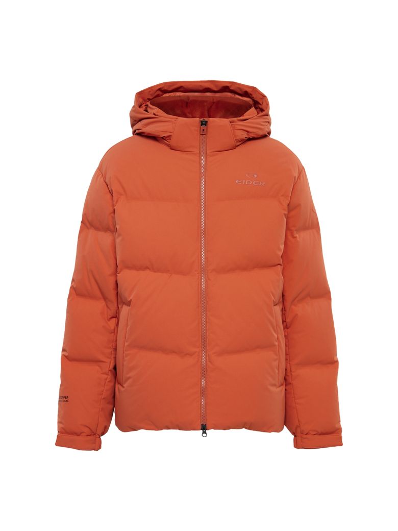 STELOL P (스테롤 P) 남성 윈드스타퍼 웰딩 다운 자켓_Burnt Orange
