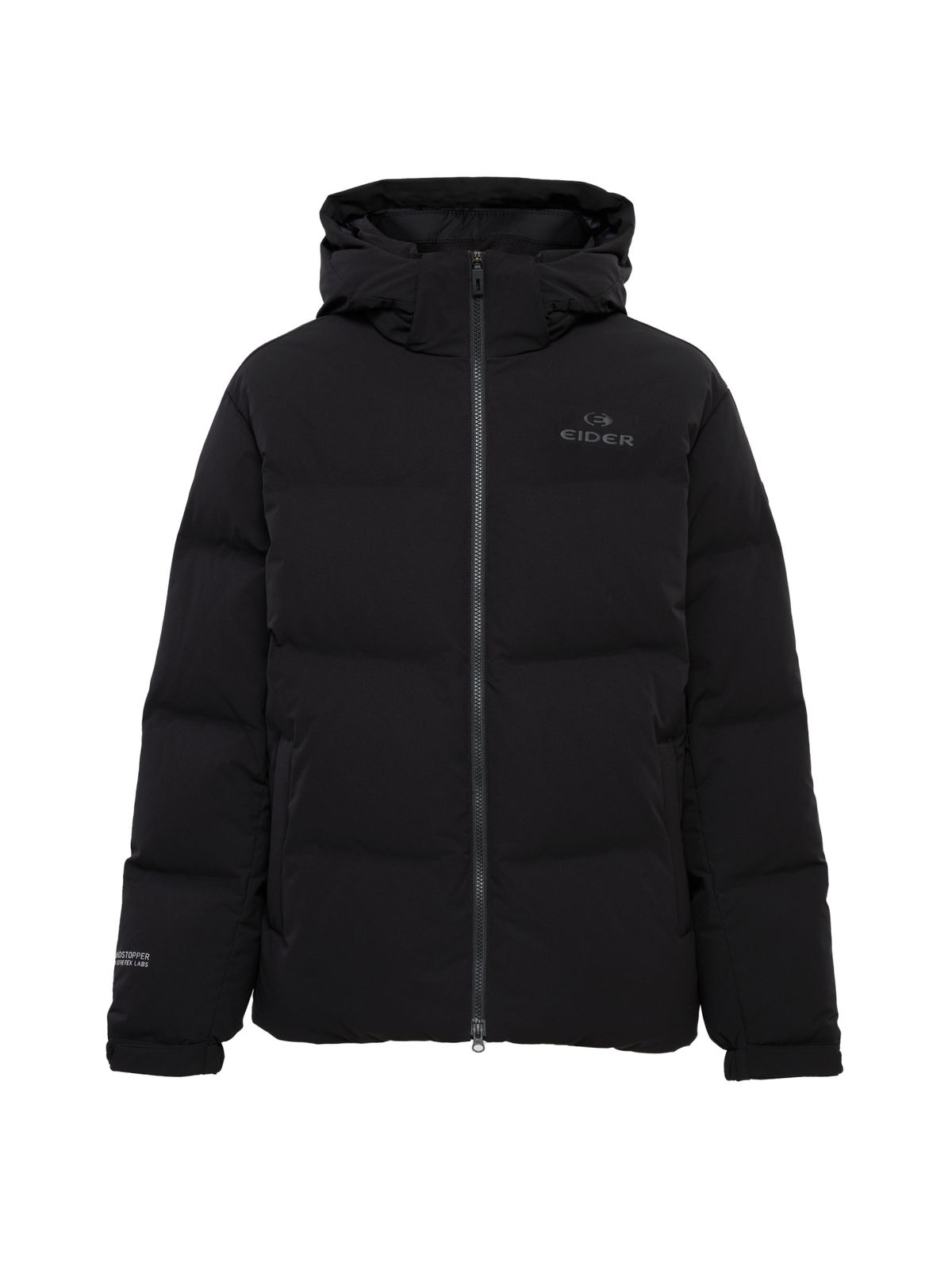 아이더(EIDER) STELOL P (스테롤 P) 남성 윈드스타퍼 웰딩 다운 자켓_Black
