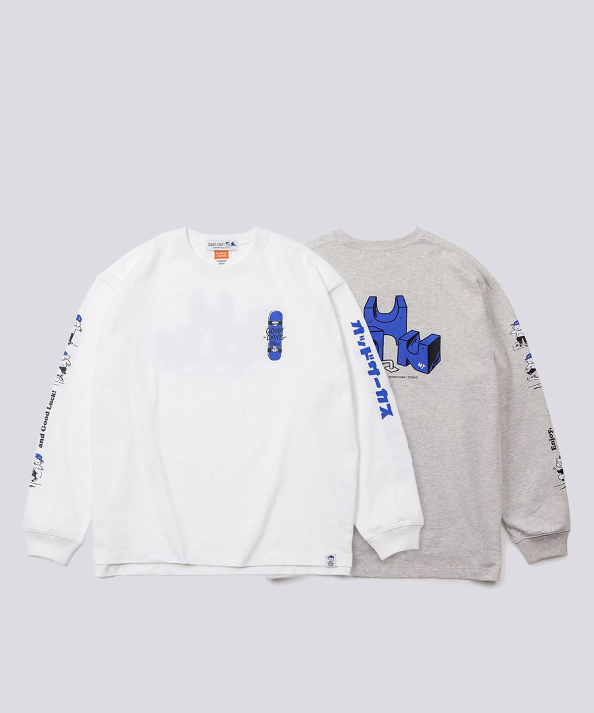 오드서커스(odd CIRKUS) ALWAYS JOHN Graphic Long Sleeves Tee