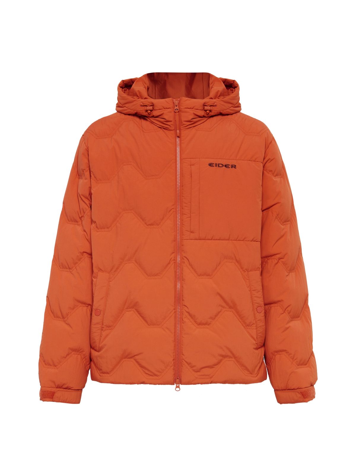 아이더(EIDER) THERMOLOCK (써모락) 남성 슬림 후디 블렌드 다운 자켓_Burnt Orange