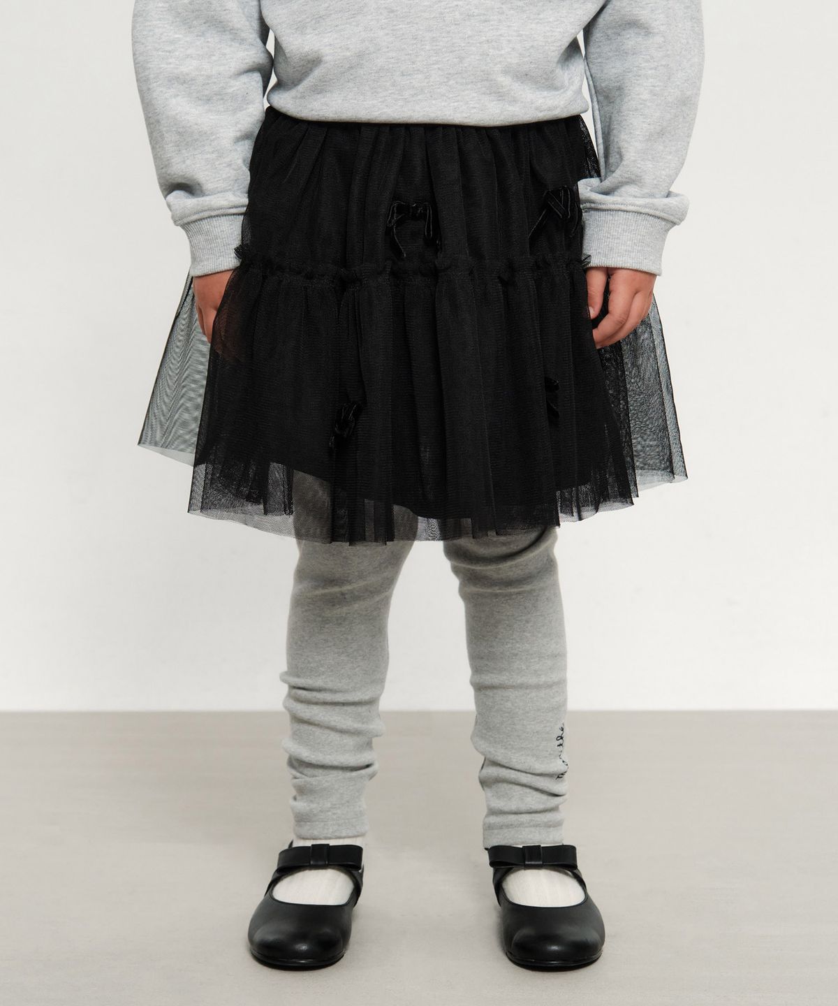 마리떼 키즈(MARITHÉ KIDS) KIDS W RIBBON TUTU SKIRT black