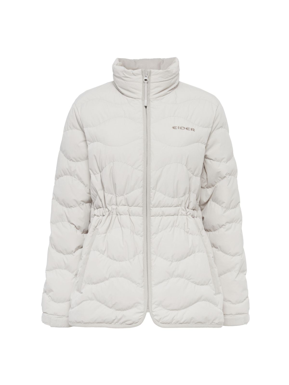 아이더(EIDER) THERMOLOCK (써모락) 여성 슬림 블렌드 다운 자켓_Grayish BEIGE